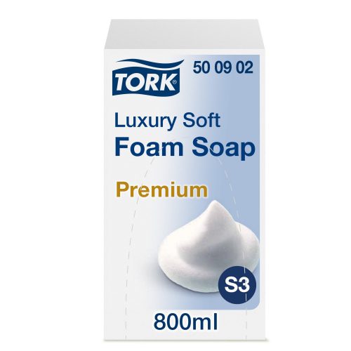 S3 500902 Tork Luxus-Schaumseife 4x0,8L