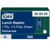 509305 Tork Lunchserviette für 1 Dunkelgrün