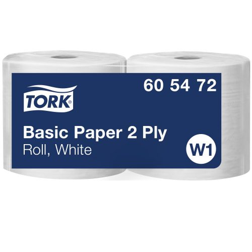 W1 605472 Tork-Allgemeinpapier, bis zu 2 Lagen, Rolle