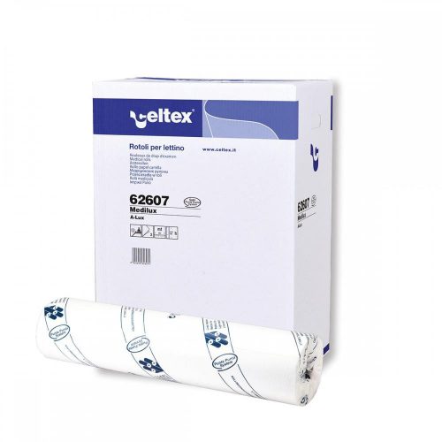 Celtex Medilux Medizinisches Blattzellulose 2 Schichten, 80 m, 211 Blatt, 59 x 38 cm/Blatt (6 Rollen/Karton)